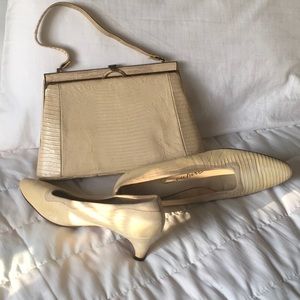 Vintage purse and shoes
